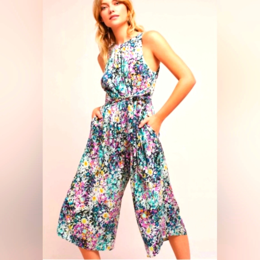 Floral jumpsuit - Tracy Reese for Anthropologie